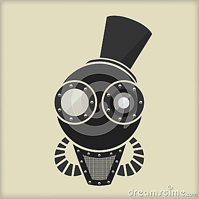 Steampunk - Vintage Character Design Vector Illustration