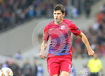 Steaua Bucharest - Maccabi Haifa Editorial Stock Photo