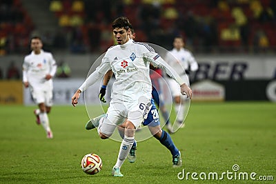 Steaua Bucharest vs. Dynamo Kyiv Editorial Stock Photo