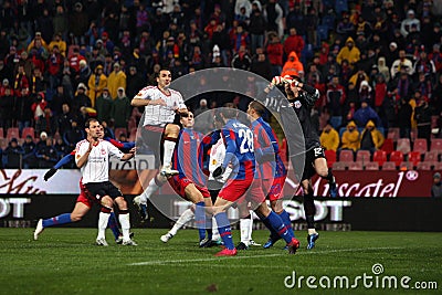 Steaua vs Liverpool Editorial Stock Photo