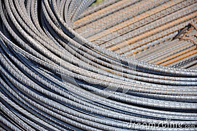 Steel bars Stock Photo