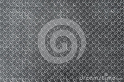 Steel diamond shaped texture Stock Photo