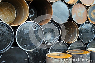 Steel Drums Stock Photo