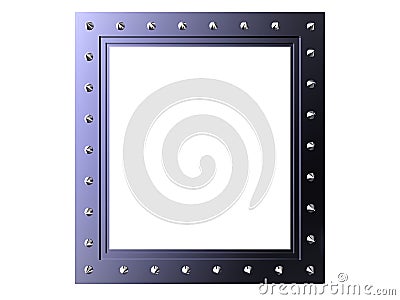 Steel frame Stock Photo