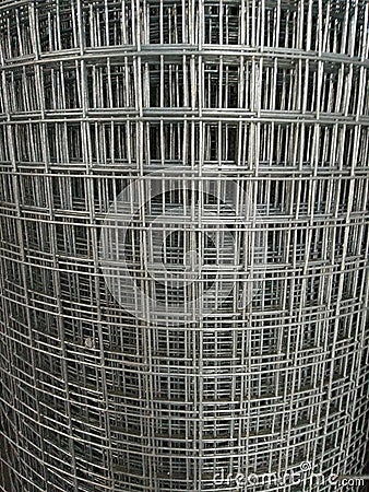 Steel grating surface Stock Photo