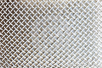 Steel grid Stock Photo