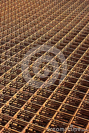 Steel grids 4 Stock Photo