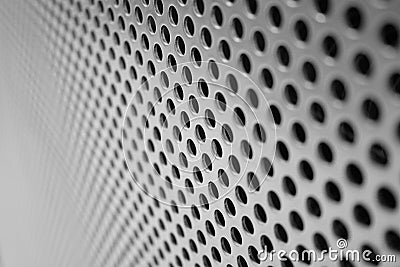 Steel mesh screen Stock Photo