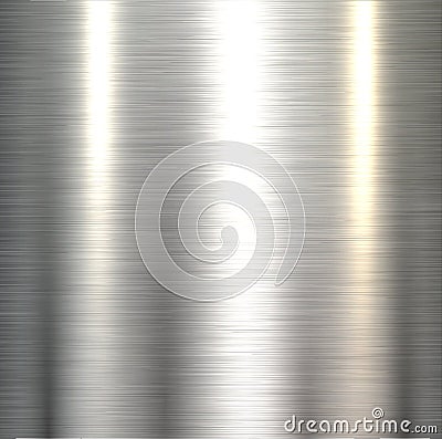 Steel metal background Vector Illustration