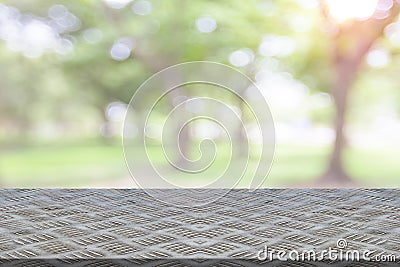 Steel plate slip with natural bokeh blurred Stock Photo