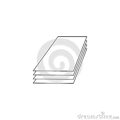 Steel product vector icon Stock Photo