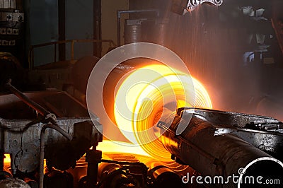 Steel Roll Stock Photo