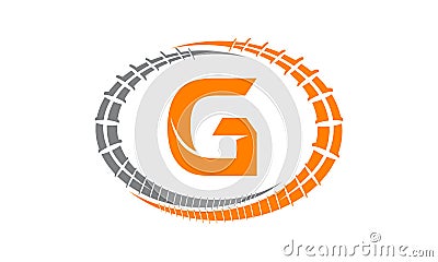 Steel Supply Initial G Vector Illustration