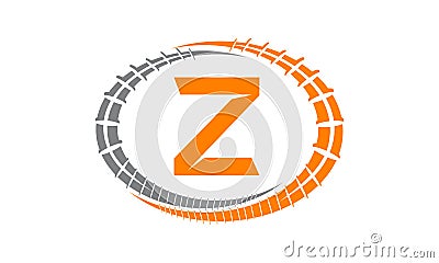 Steel Supply Initial Z Vector Illustration