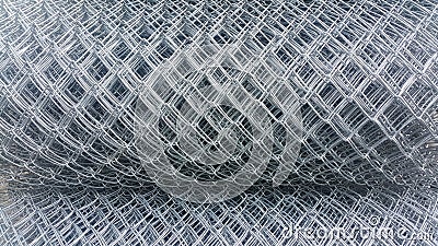 Steel wire mesh skin taxture and taxture detail of surface is identity Stock Photo