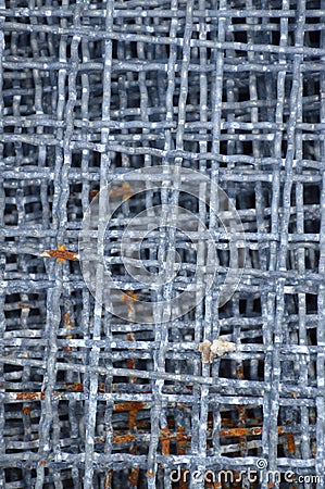 Steel wire net texture Stock Photo