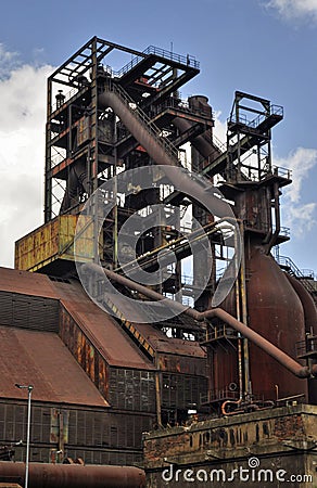 Steelworks Vitkovice Stock Photo