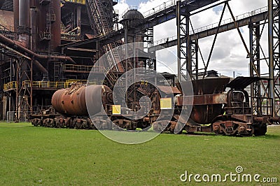 Steelworks Vitkovice Stock Photo