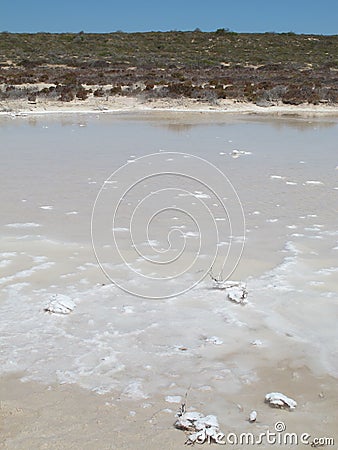 Steep Point, Westernmost Point, Shark Bay, Western Australia Stock Photo