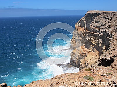 Steep Point, Westernmost Point, Shark Bay, Western Australia Stock Photo