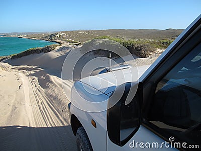 Steep Point, Westernmost Point, Shark Bay, Western Australia Stock Photo