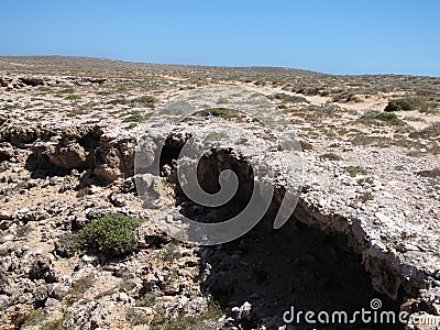 Steep Point, Westernmost Point, Shark Bay, Western Australia Stock Photo