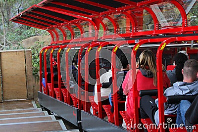 Steepest incline railway Editorial Stock Photo