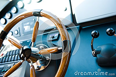 Steering wheel Stock Photo