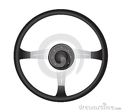 Steering wheel Stock Photo