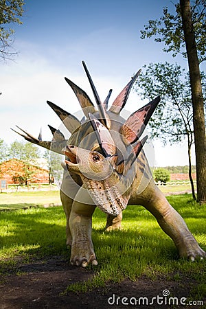 Stegosaurus armatus Stock Photo