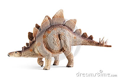 Stegosaurus, genus of armored dinosaur. Stock Photo