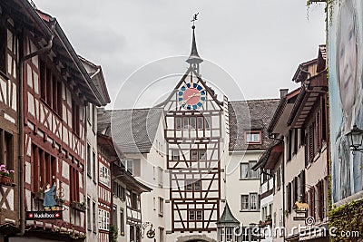 Stein am Rhein Switzerland Editorial Stock Photo