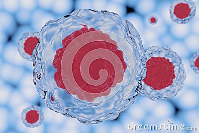 Stem cell background Stock Photo