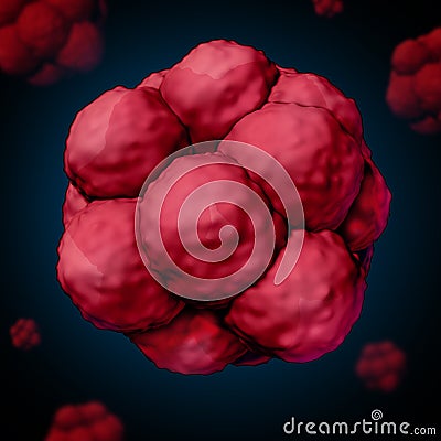 Stem Cell Concept Cartoon Illustration