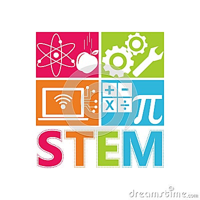 STEM Education Vector Illustration