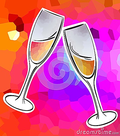 Stemware Vector Illustration