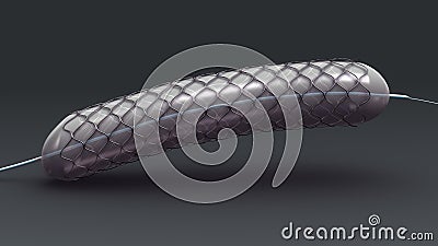 Stent Stock Photo