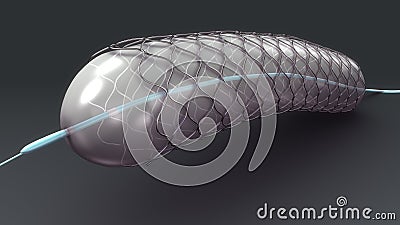 Stent Stock Photo