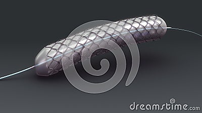 Stent Stock Photo