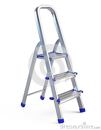 Step ladder Stock Photo