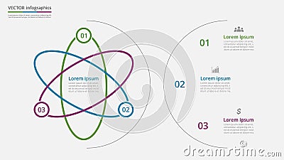 Step by step infographic. Vector Illustration