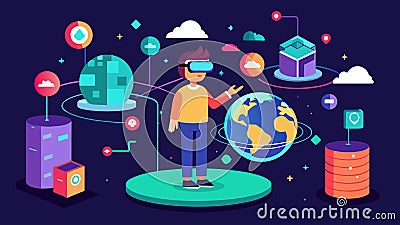 Step into a virtual realm where the boundaries between real and virtual are shattered powered by the constant influx of Vector Illustration