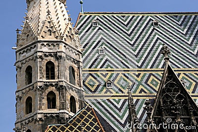 Stephansdom cathedral Stock Photo