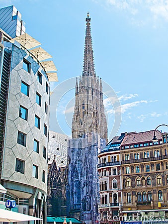 Stephansdom Vienna Editorial Stock Photo