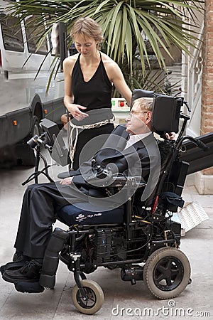 Stephen Hawking Editorial Stock Photo