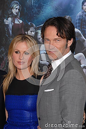 Stephen Moyer, Anna Paquin Editorial Stock Photo