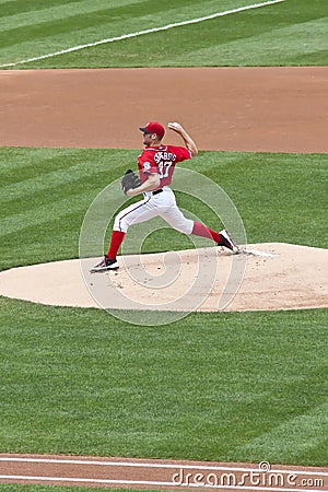 Stephen Strasburg Editorial Stock Photo