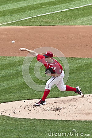 Stephen Strasburg Editorial Stock Photo