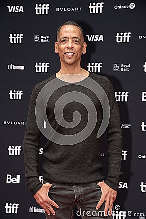Stephen Williams attends the Chevalier film Premiere during the 2022 Toronto International Film Festival Editorial Stock Photo