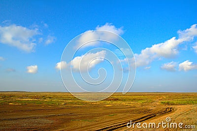 Steppe Stock Photo